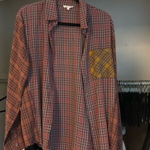 Mystree Multicolored Plaid Shirt